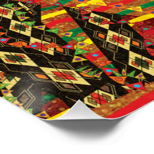 Heritage in Gold – Klimt Inspired Art Poster