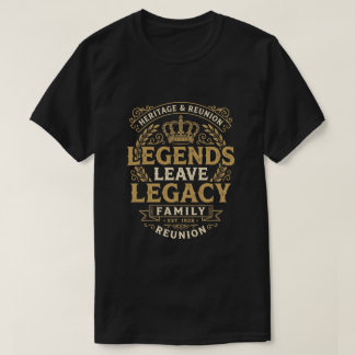 Heritage Legacy Family Reunion 2026 T-Shirt