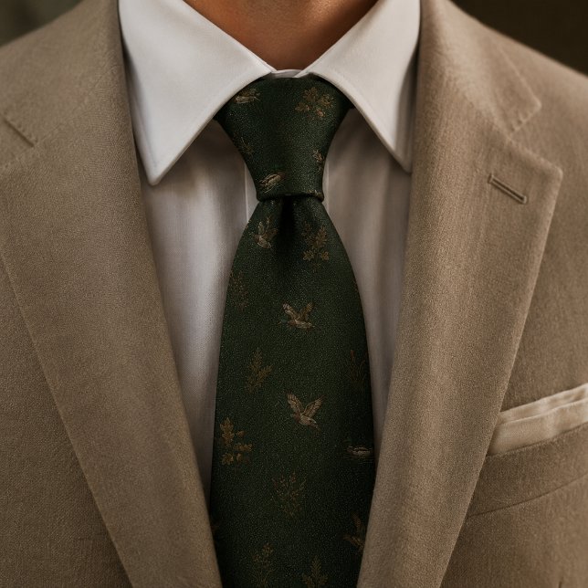 Heritage Mallard Forest Green Tie (Creator Uploaded)