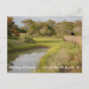 Heritage Preserve - North Myrtle Beach, SC Postcard