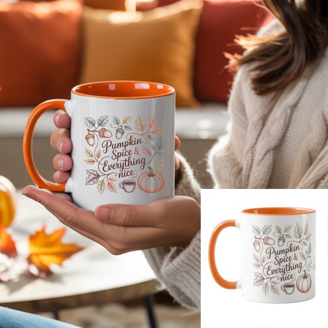 Heritage | Pumpkin Spice & Everything Nice Fall Mug (Creator Uploaded)
