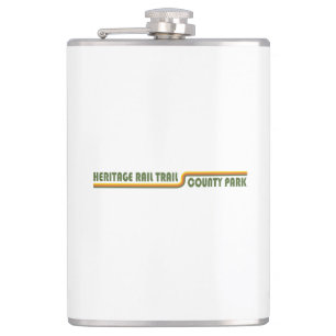 Heritage Rail Trail County Park Hip Flask
