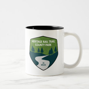 Heritage Rail Trail County Park Two-Tone Coffee Mug
