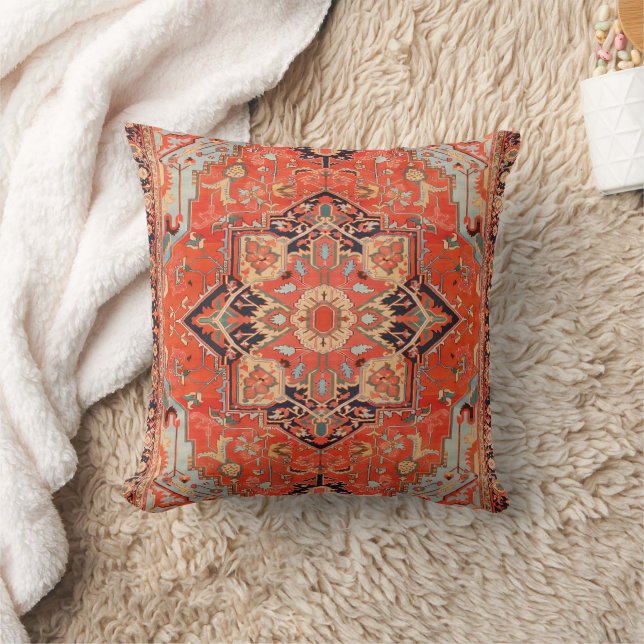 Heritage Weaves – Oriental Boho Moroccan Cushion (Blanket)
