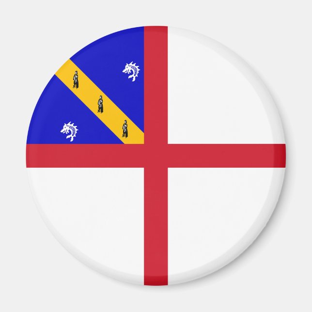 Herm Flag Magnet (Front)