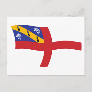 Herm Flag Postcard