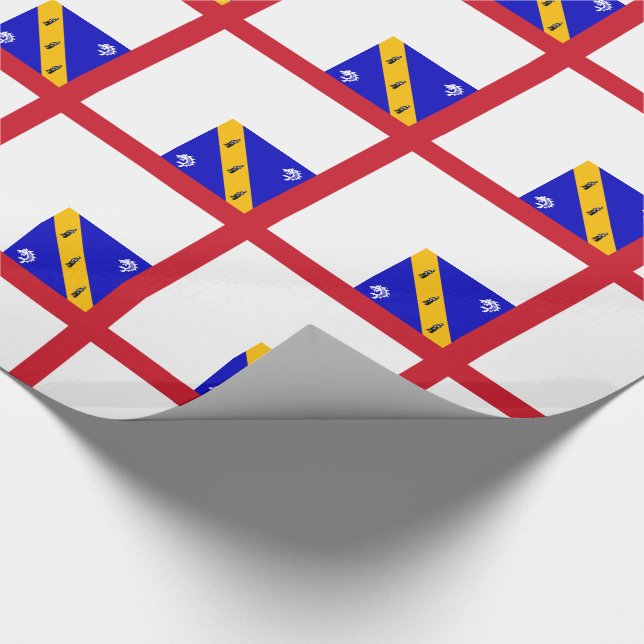 Herm Flag Wrapping Paper (Corner)