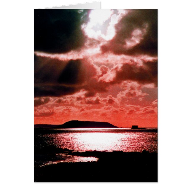 HERM ISLAND AT SUNSET (Front)