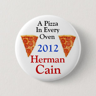 Herman Cain 2012 6 Cm Round Badge