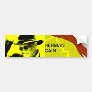 Herman Cain 2012 Bumper Sticker