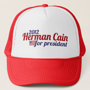 Herman Cain 2012 Trucker Hat