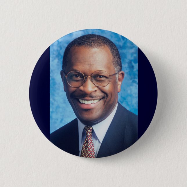 Herman Cain 6 Cm Round Badge (Front)