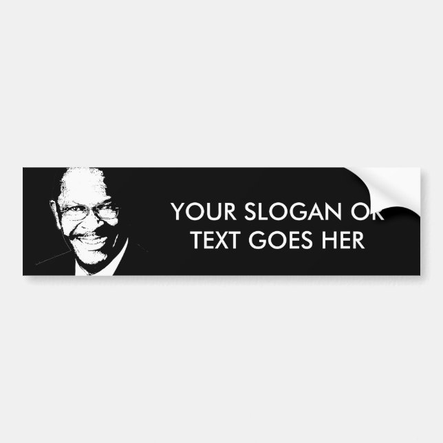 Herman Cain Bumper Sticker (Front)