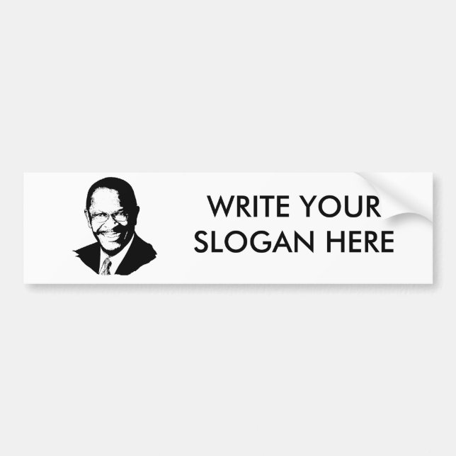 Herman Cain Bumper Sticker (Front)