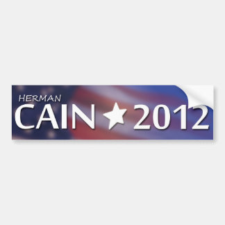 Herman Cain for President 2012 Bumper Sticker