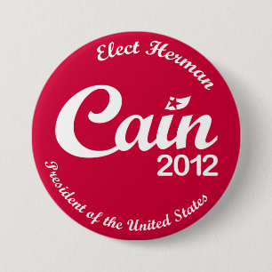 Herman Cain for President 2012 "Spirit" Button R