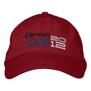 Herman Cain Twenty Twelve 2012 Embroidered Hat