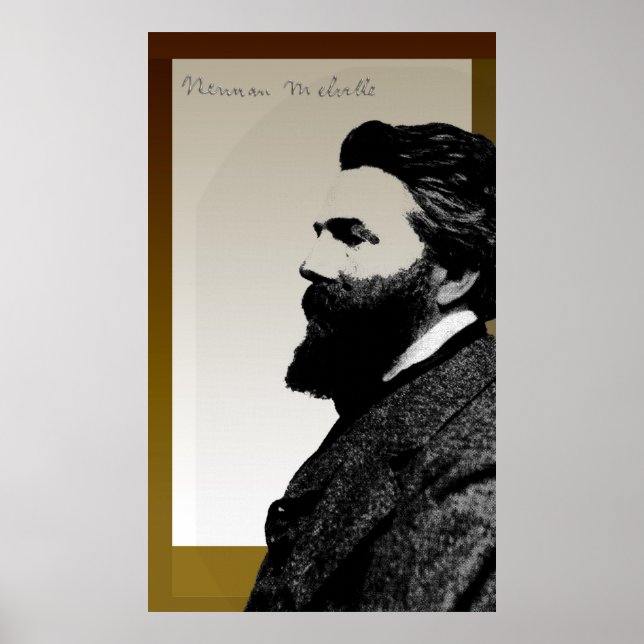 Herman Melville Poster (Front)