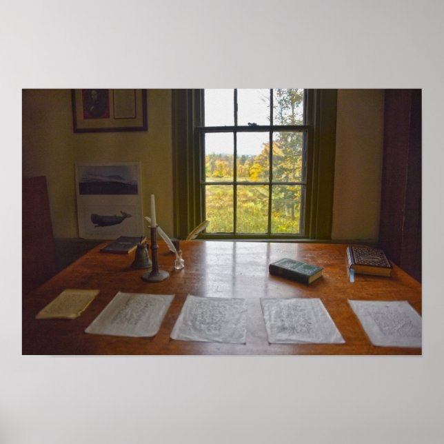 Herman Melville's Window, Massachusetts Poster (Front)