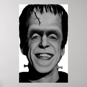 Herman Munster Profile Poster