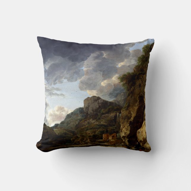 Herman Nauwincx Willem Schellinks Mountain Cushion (Front)