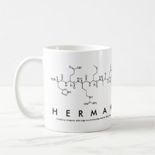 Herman peptide name mug
