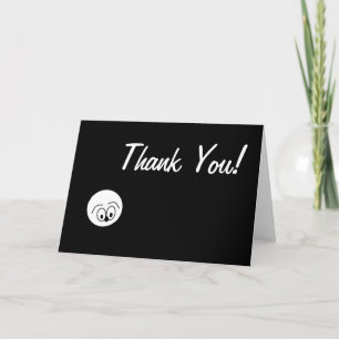Herman Says "Thank You!" blk & White Greeting Card
