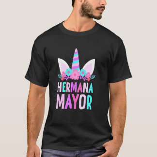 Hermana Mayor Unicorn Promovida A Hermana Mayor T-Shirt