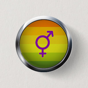 Hermaphrodite 3 Cm Round Badge