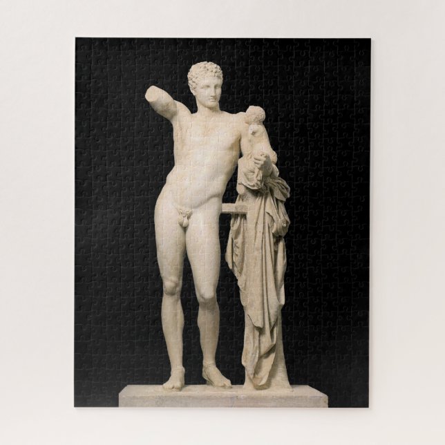 Hermes and the Infant Dionysus Jigsaw Puzzle (Vertical)