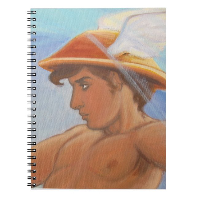 Hermes and the Zephyr - Hermes notebook (Front)