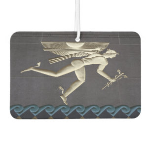 Hermes - Herald of the Greek Gods in NYC Car Air Freshener