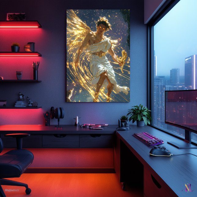 Hermes, Messenger of the Gods - Divine Speed Poster (Creator Uploaded)