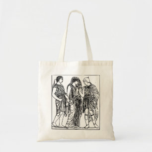 Hermes, Orpheus and Eurydice Tote Bag