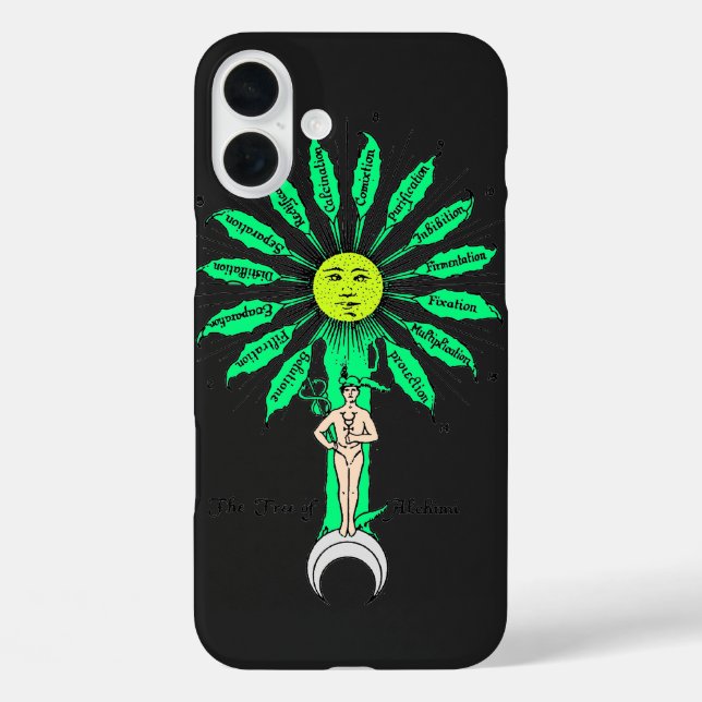 Hermes Sacred Tree of Alchemy Case-Mate iPhone Case (Back)