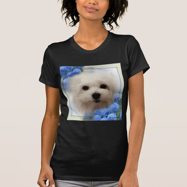Hermes the Maltese T-Shirt (Front)