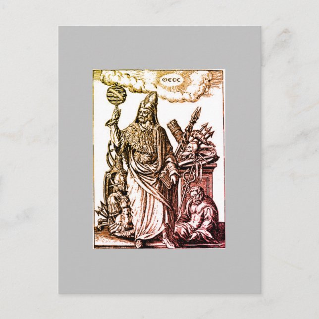 Hermes Trismegistus (Hermes the Thrice-Greatest) Postcard (Front)