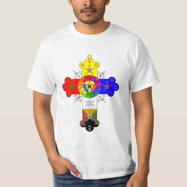 Hermetic Rosacruz t-shirt (Front)
