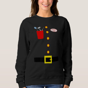 Hermey Dentist Elf Costume Elf Dentist Funny Chri Sweatshirt