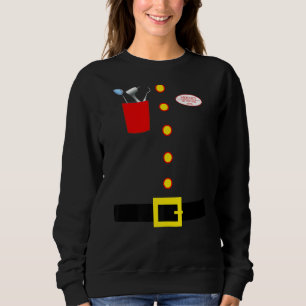 Hermey Dentist Elf Costume Elf Dentist Funny Chri Sweatshirt