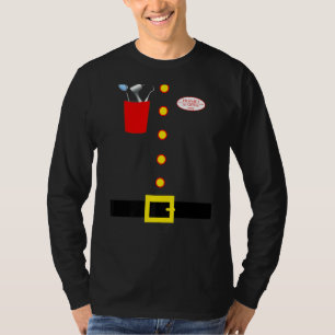 Hermey Dentist Elf Costume Elf Dentist Funny Chri T-Shirt