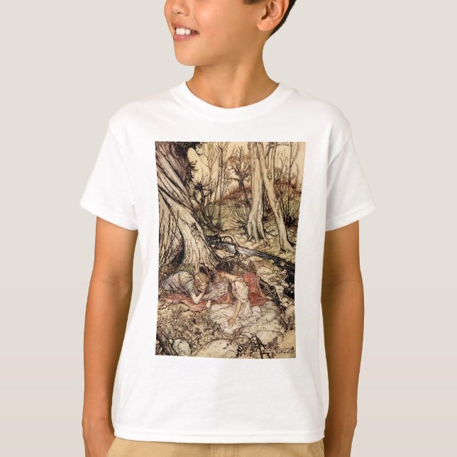 Hermia and Lysander T-Shirt (Front)