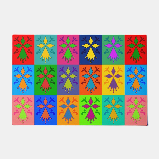 Hermine Pop Doormat (Front)