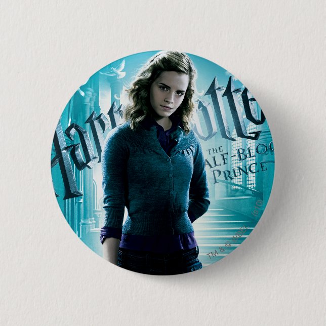 Hermione Granger 6 Cm Round Badge (Front)