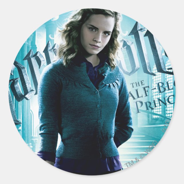 Hermione Granger Classic Round Sticker (Front)