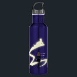 Hermione Granger Patronus Painting 710 Ml Water Bottle<br><div class="desc">Celebrate brilliance, bravery, and unwavering loyalty with this enchanting Hermione Granger™ design. Set within the soaring arches of Hogwarts, Hermione stands poised with wand in hand as her radiant Patronus bursts forward in a sweeping arc of golden light. This artwork captures Hermione’s strength, intelligence, and fearless spirit — a tribute...</div>
