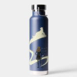 Hermione Granger Patronus Painting Water Bottle<br><div class="desc">Celebrate brilliance, bravery, and unwavering loyalty with this enchanting Hermione Granger™ design. Set within the soaring arches of Hogwarts, Hermione stands poised with wand in hand as her radiant Patronus bursts forward in a sweeping arc of golden light. This artwork captures Hermione’s strength, intelligence, and fearless spirit — a tribute...</div>