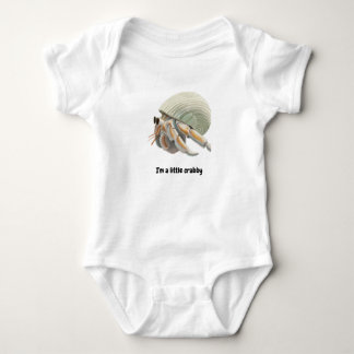 Hermit Crab Bodysuite and One Piece Baby Bodysuit