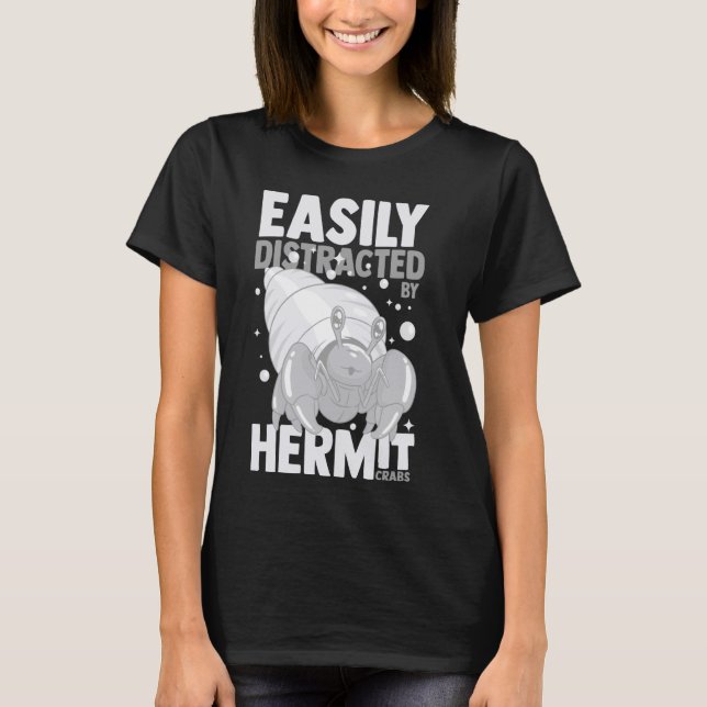 Hermit Crab Funny Animals Cute Pet T-Shirt (Front)