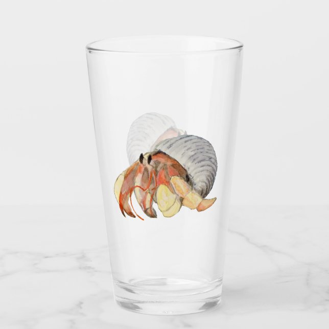 Hermit Crab Glass (Front)